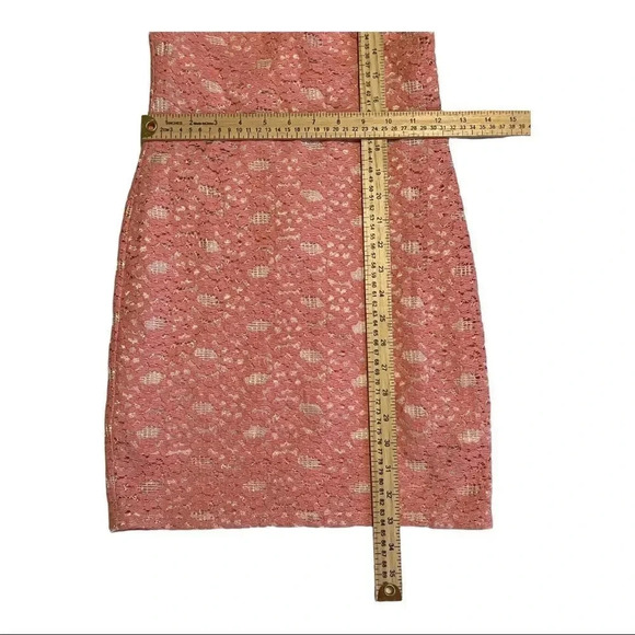 Bec & Bridge peach lace Designer Dress NWT Sz 2 - Picture 6 of 12